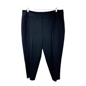 Athleta Endless High Rise Ankle Pant Sz 20 Black PrimaStretch Style 533636